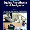 Manual of Equine Anesthesia and Analgesia 2nd Edition