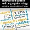 Human Measurement Techniques in Speech and Language Pathology (PDF)