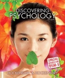 Discovering Psychology with DSM5 Update, 6th Edition