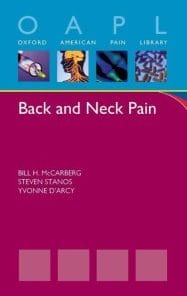 Back and Neck Pain (Oxford American Pain Library)