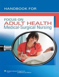 Handbook for Focus on Adult Health: Medical-Surgical Nursing