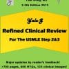Yale-G Refined Clinical Review for The USMLE Step 2 & 3, 2.5th Edition 2015 (EPUB)