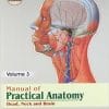 Manual of Practical Anatomy: Volume 3: Head, Neck and Brain