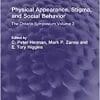 Physical Appearance, Stigma, and Social Behavior (Psychology Revivals) (PDF)