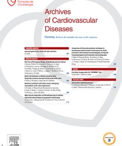 Archives of Cardiovascular Diseases: Volume 116 (Issue 1 to Issue 11) 2023 PDF
