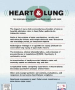 Heart & Lung: The Journal of Cardiopulmonary and Acute Care: Volume 50 (Issue 1 to Issue 6) 2021 PDF