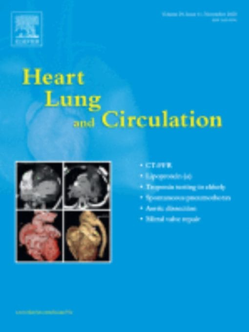 Heart, Lung and Circulation: Volume 29 ( Issue 1 to Issue 12) 2020 PDF