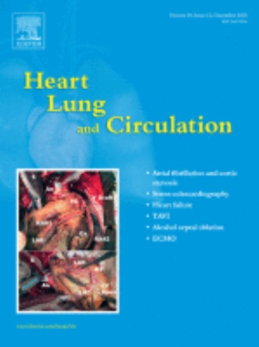 Heart, Lung and Circulation: Volume 29 ( Issue 1 to Issue 12) 2020 PDF