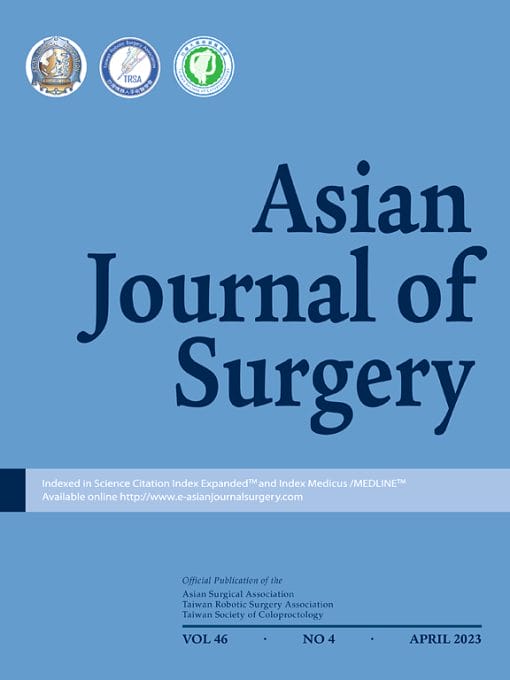 Asian Journal of Surgery: Volume 43 (Issue 1 to Issue 12) 2020 PDF