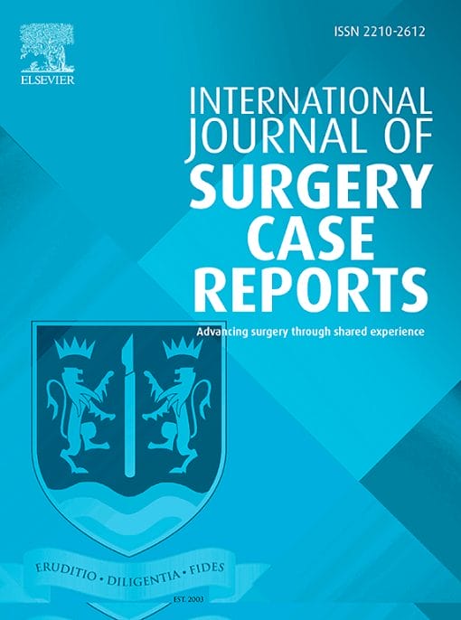 International Journal of Surgery Case Reports: Volume 66 to Volume 77 2020 PDF