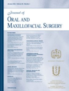 Journal of Oral and Maxillofacial Surgery: Volume 80 (Issue 1 to Issue 12) 2022 PDF