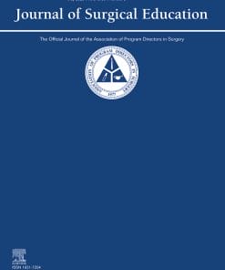 Journal of Surgical Education: Volume 77 (Issue 1 to Issue 6) 2020 PDF