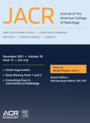 Journal of the American College of Radiology: Volume 18 (Issue 1 to Issue 12) 2021 PDF