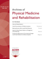 Archives of Physical Medicine and Rehabilitation: Volume 104 (Issue 1 to Issue 12) 2023 PDF