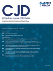 Canadian Journal of Diabetes: Volume 46 (Issue 1 to Issue 8) 2022 PDF