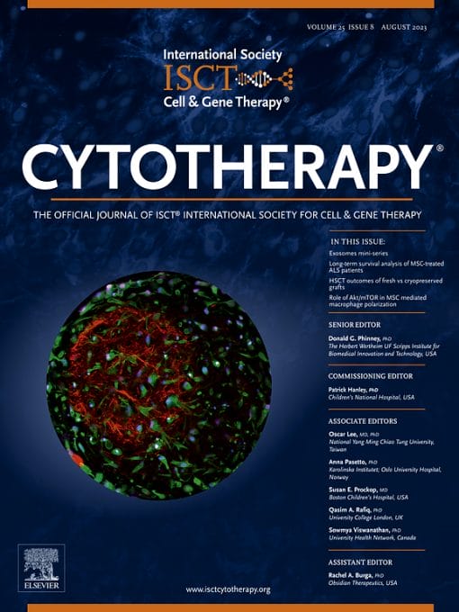 Cytotherapy: Volume 25 (Issue 1 to Issue 12) 2023 PDF