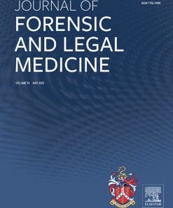 Journal of Forensic and Legal Medicine: Volume 69 to Volume 76 2020 PDF