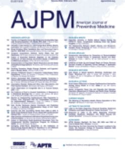 American Journal of Preventive Medicine: Volume 60 (Issue 1 to Issue 6) 2021 PDF