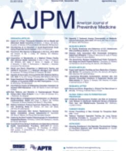 American Journal of Preventive Medicine: Volume 61 (Issue 1 to Issue 6) 2021 PDF