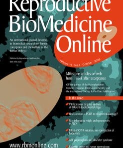 Reproductive BioMedicine Online: Volume 41 (Issue 1 to Issue 6) 2020 PDF