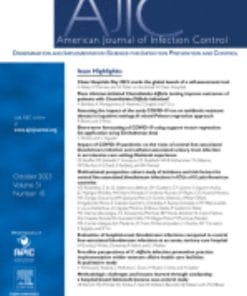 American Journal of Infection Control: Volume 51 (Issue 1 to Issue 12) 2023 PDF