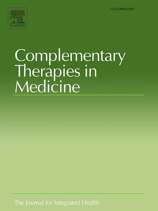 Complementary Therapies in Medicine: Volume 56 to Volume 63 2021 PDF