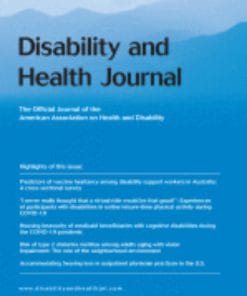 Disability and Health Journal: Volume 16 (Issue 1 to Issue 4) 2023 PDF