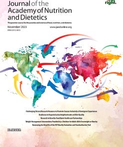 Journal of the Academy of Nutrition and Dietetics: Volume 123 (Issue 1 to Issue 12) 2023 PDF