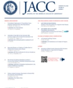 Journal of the American College of Cardiology: Volume 77 (Issue 1 to Issue 25) 2021 PDF