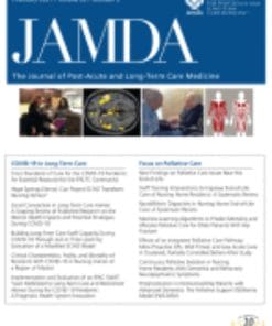 Journal of the American Medical Directors Association: Volume 22 (Issue 1 to Issue 12) 2021 PDF