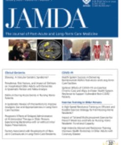 Journal of the American Medical Directors Association: Volume 23 (Issue 1 to Issue 12) 2022 PDF