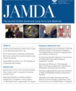 Journal of the American Medical Directors Association: Volume 23 (Issue 1 to Issue 12) 2022 PDF