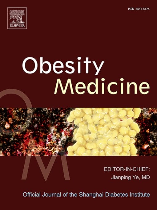 Obesity Medicine: Volume 17 to Volume 20 2020 PDF