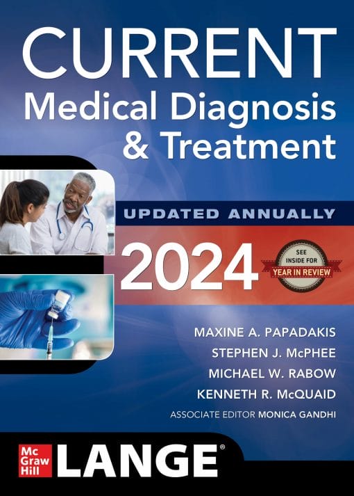 CURRENT Medical Diagnosis and Treatment 2024, 63rd Edition (PDF)