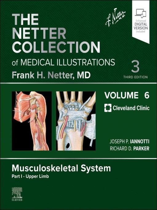 The Netter Collection Of Medical Illustrations: Musculoskeletal System, Volume 6, Part I – Upper Limb, 3ed (EPUB)
