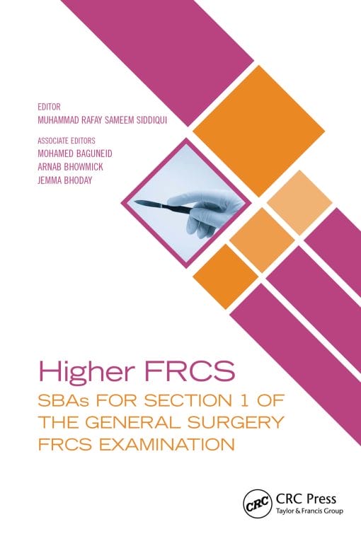 Higher FRCS: SBAs For Section 1 Of The General Surgery FRCS Examination (EPUB)