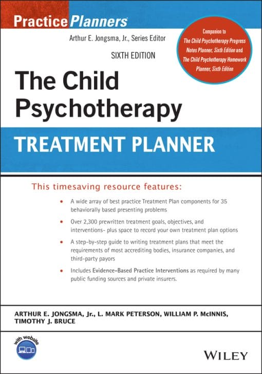 The Child Psychotherapy Treatment Planner, 6th Edition (EPUB)