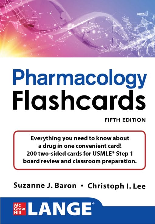 LANGE Pharmacology Flash Cards, 5th Edition (PDF)