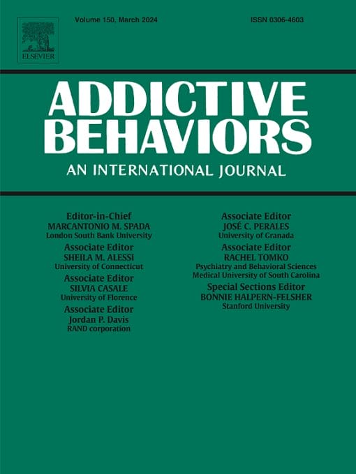 Addictive Behaviors: Volume 148 to Volume 150 2024 PDF