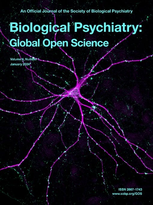 Biological Psychiatry Global Open Science: Volume 4, Issue 1 2024 PDF
