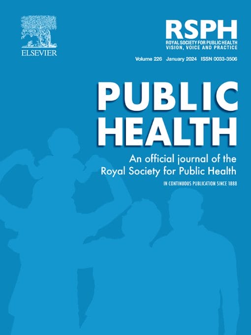 Public Health: Volume 178 to Volume 189 2020 PDF