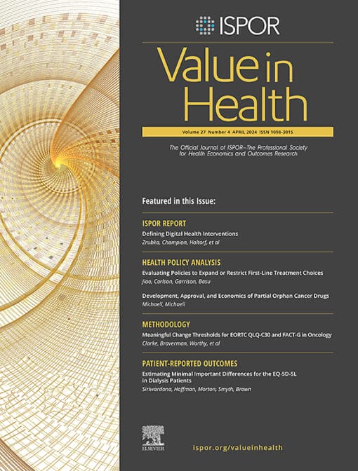 Value in Health: Volume 27 (Issue 1 to Issue 4) 2024 PDF