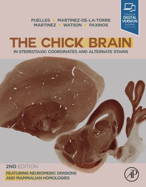 The Chick Brain In Stereotaxic Coordinates And Alternate Stains: Featuring Neuromeric Divisions And Mammalian Homologies, 2nd Edition (PDF)