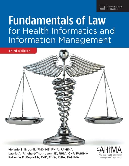 Fundamentals of Law for Health Informatics and Information Management, 3rd Edition  (EPUB)