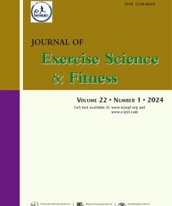 Journal Of Exercise Science & Fitness Volume 22, Issue 1