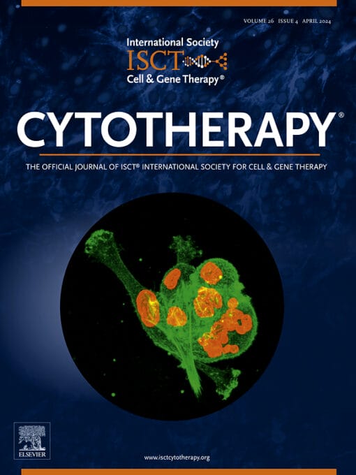 Cytotherapy: Volume 26 (Issue 1 to Issue 5) 2024 PDF