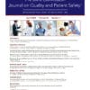 The Joint Commission Journal on Quality and Patient Safety: Volume 50 (Issue 1 to Issue 4) 2024 PDF
