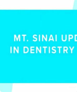 Utooth MT. Sinai Update in Dentistry 2022
