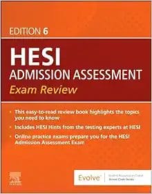 HESI Admission Assessment Exam Review, 6th Edition (PDF)